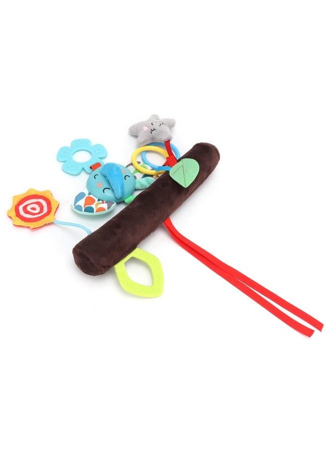 Baby Hanging Rattle Toy Infant Crib Mobile Musical Bed Bell Toddler ToyElephant Teether Style