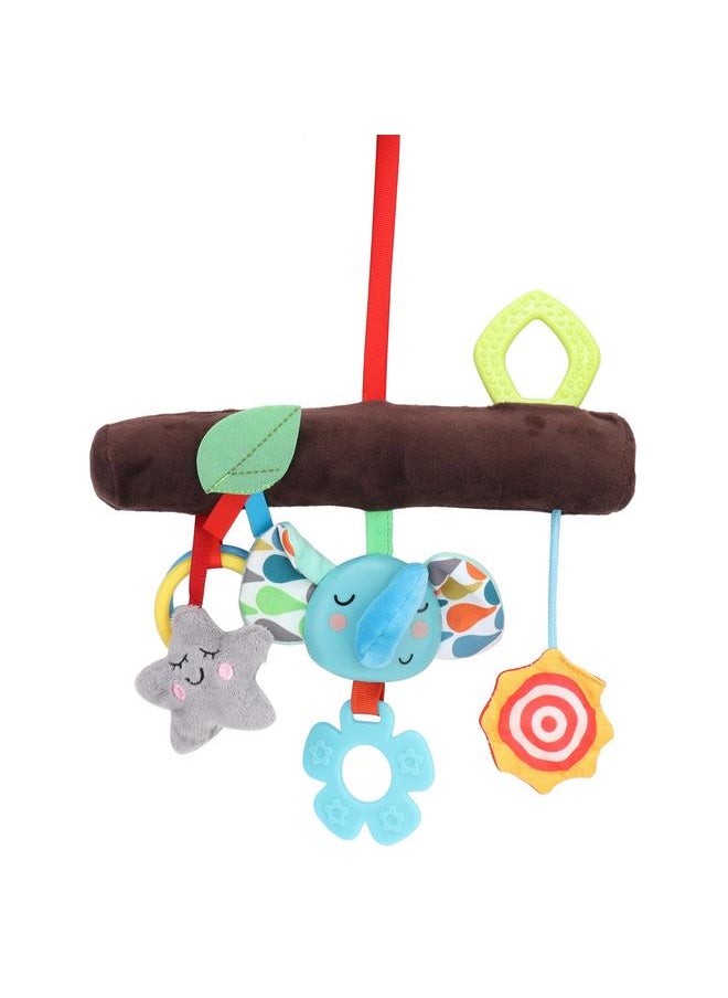 Baby Hanging Rattle Toy Infant Crib Mobile Musical Bed Bell Toddler ToyElephant Teether Style