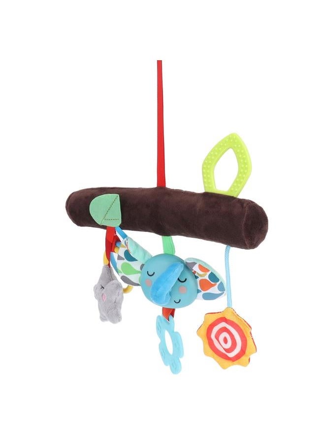 Baby Hanging Rattle Toy Infant Crib Mobile Musical Bed Bell Toddler ToyElephant Teether Style