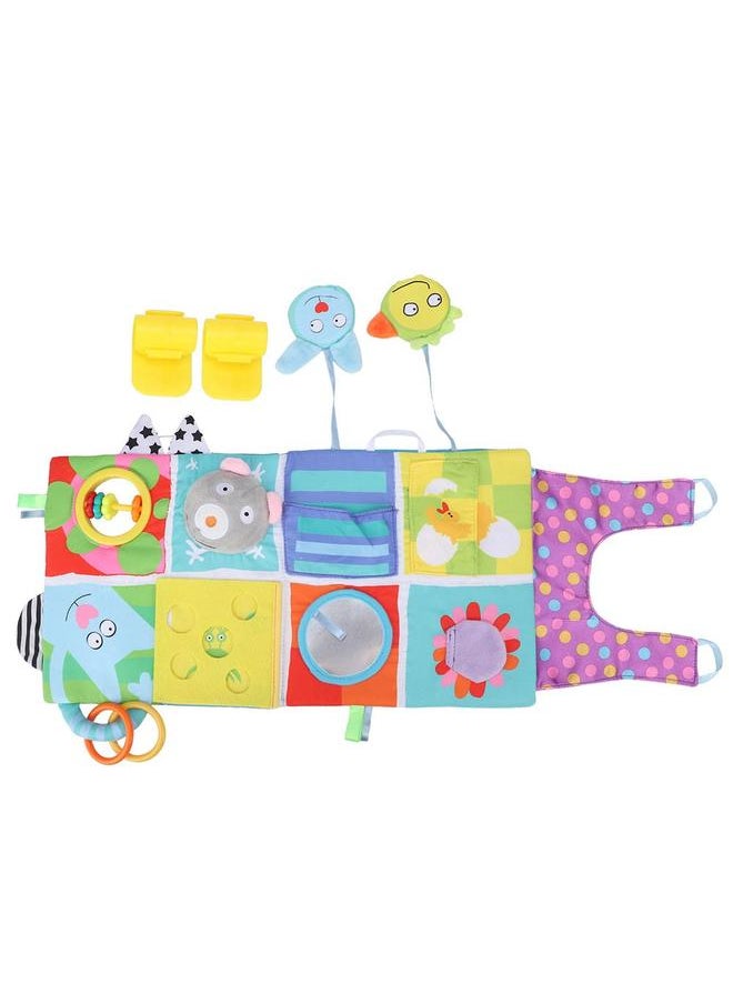 Newborn Crib Bed Baby Toys Soft Cloth Books Comfort Animal Early Education