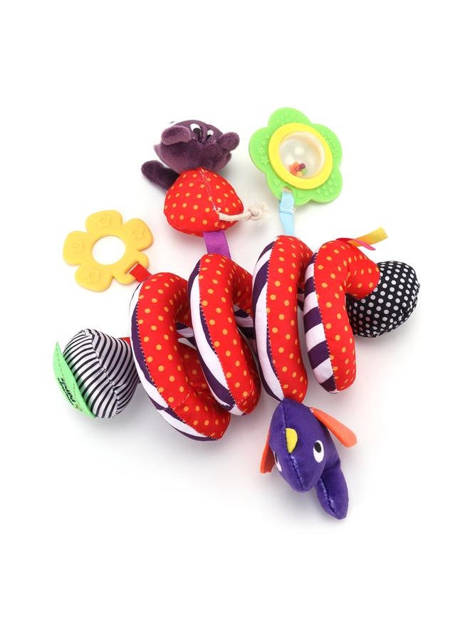 Baby Plush Stroller Toys Infants Spiral Crib Toy Toddler Educational Hanging Toy#02