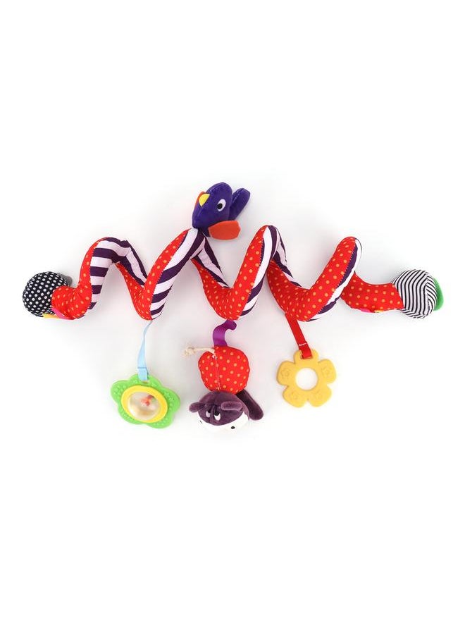Baby Plush Stroller Toys Infants Spiral Crib Toy Toddler Educational Hanging Toy#02
