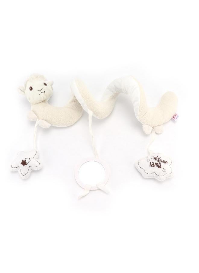 Baby Plush Stroller Toys Infants Spiral Crib Toy Toddler Educational Hanging Toy#03