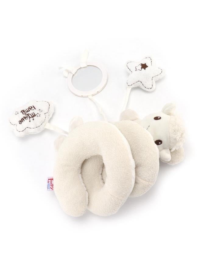 Baby Plush Stroller Toys Infants Spiral Crib Toy Toddler Educational Hanging Toy#03