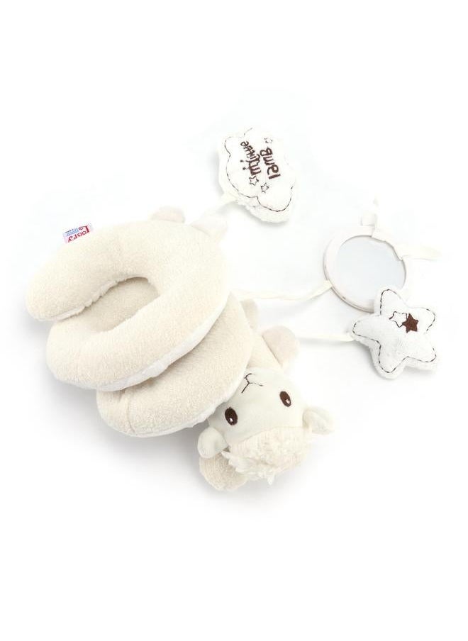 Baby Plush Stroller Toys Infants Spiral Crib Toy Toddler Educational Hanging Toy#03