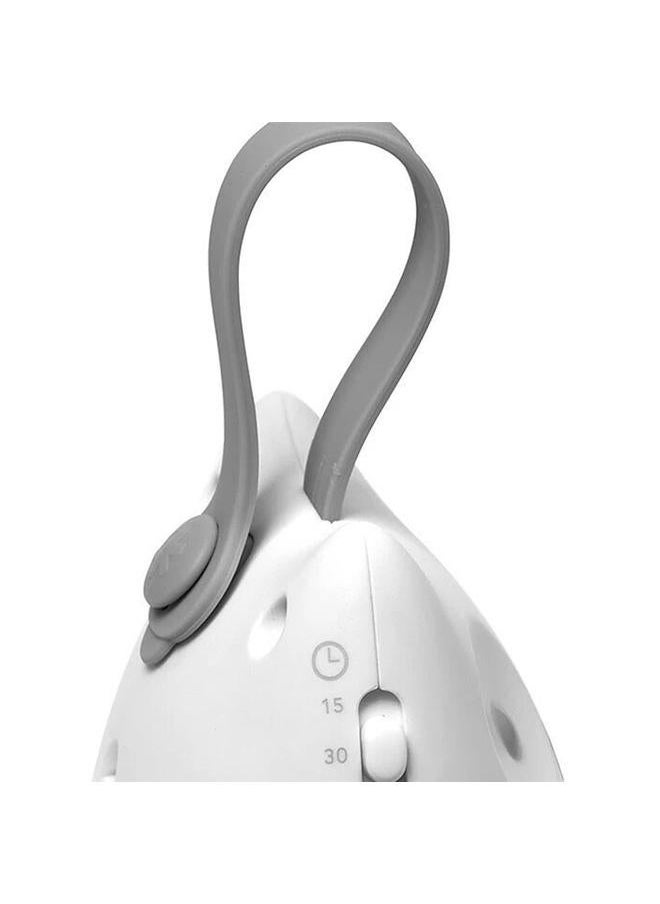 Baby Shusher White Cute Owl Shape Portable Newborn Coaxing Sleep Aid Music Player Sound Machine Colorful Package