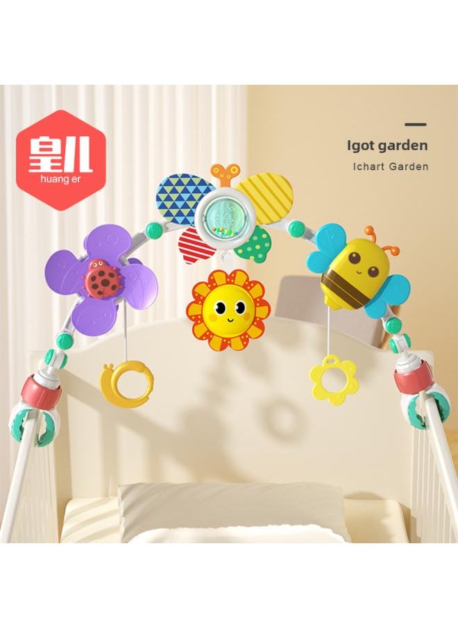 Huang Er Brand Newborn Baby Bed Bell Toy 0- Years Old Car Seat Comfort Pendant Stroller Educational Toy