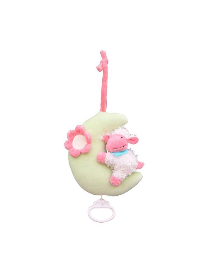 Baby Automatic Rotating Bedside Bell Baby Lathe Pendant Plush Fabric Rattle Music Early Education Educational Toys