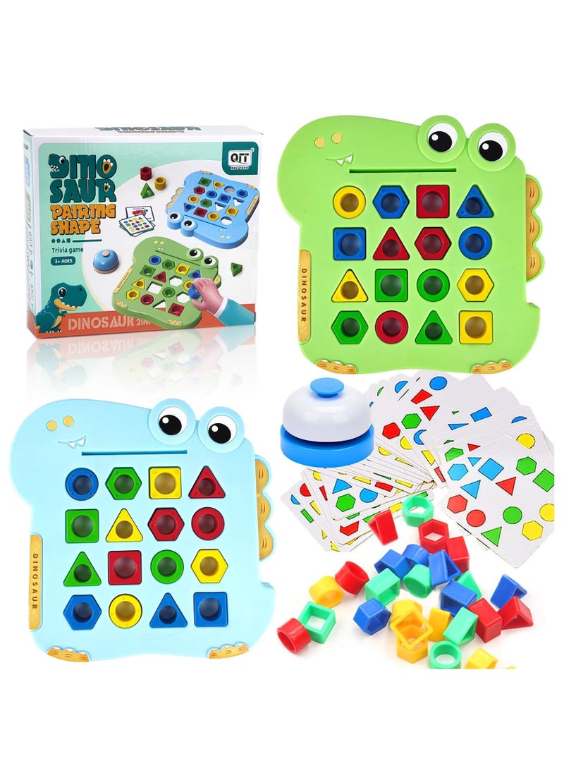 Shape matching game with bell, colour game, game,geometric shapes puzzle board,interactive board games,montessori sensory games,shapes for kids