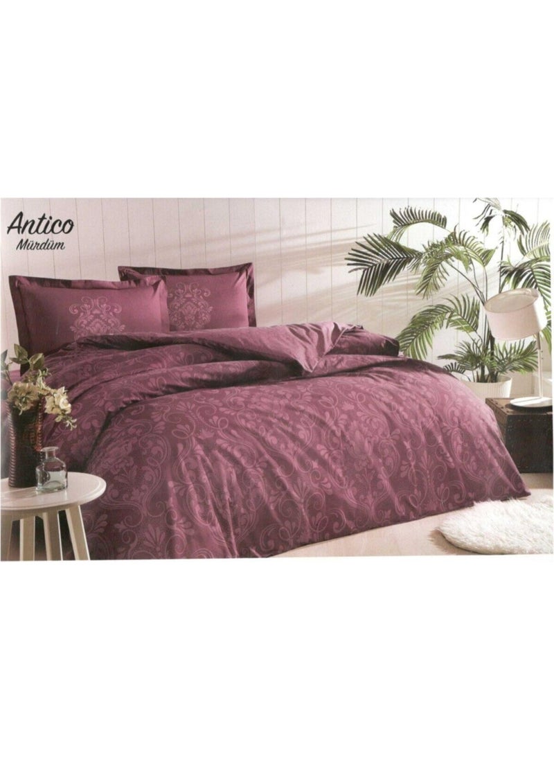 Ozdilek Antico Plum Double Duvet Cover