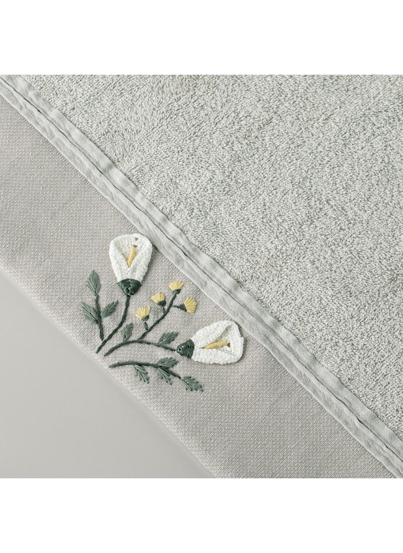 Tilly Bamboo Face Towel 50X85 cm Stone
