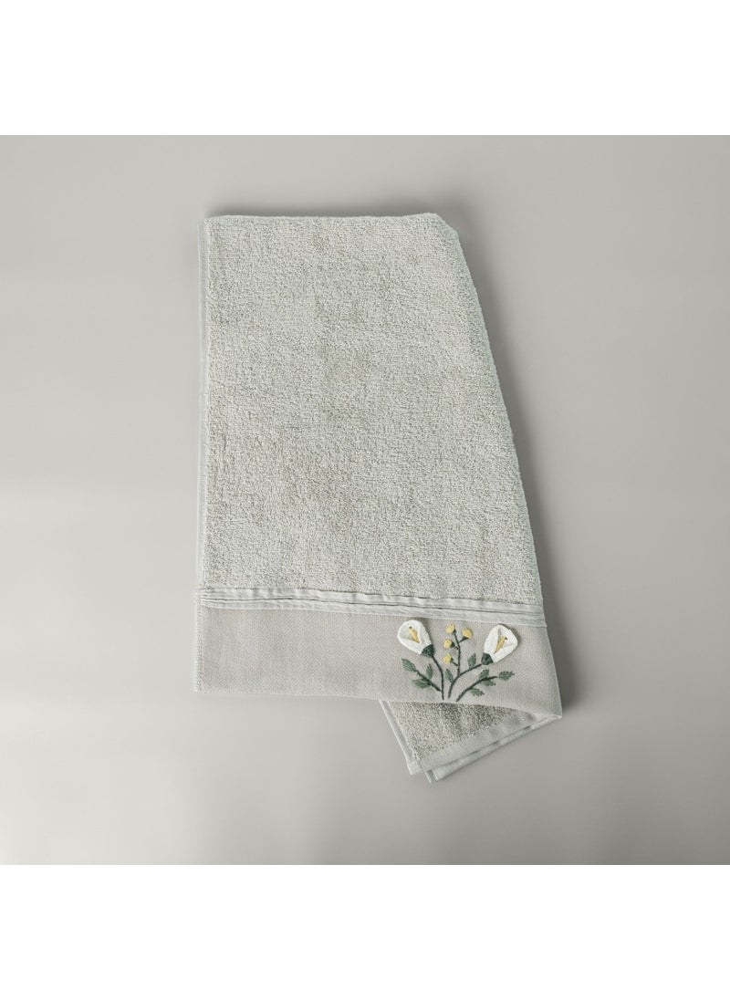 Tilly Bamboo Face Towel 50X85 cm Stone