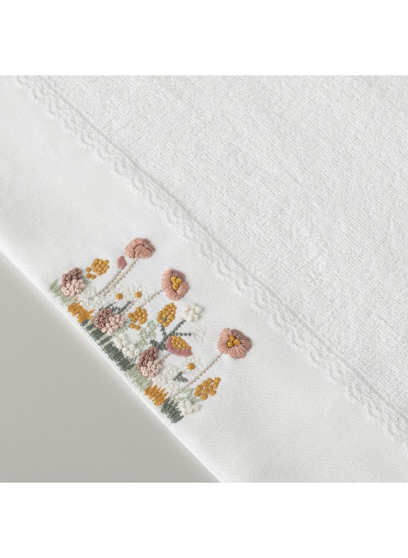 Tındra Bamboo Face Towel 50X85 cm White