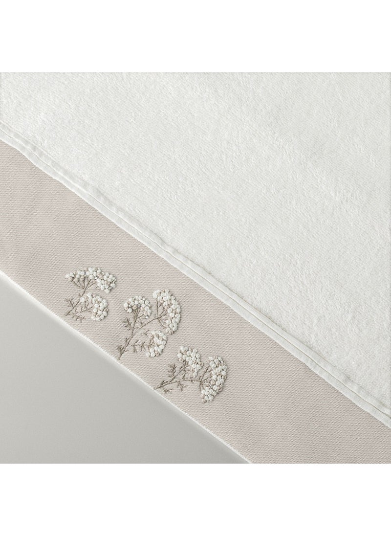 Nora Bamboo Face Towel 50X85 cm Ecru