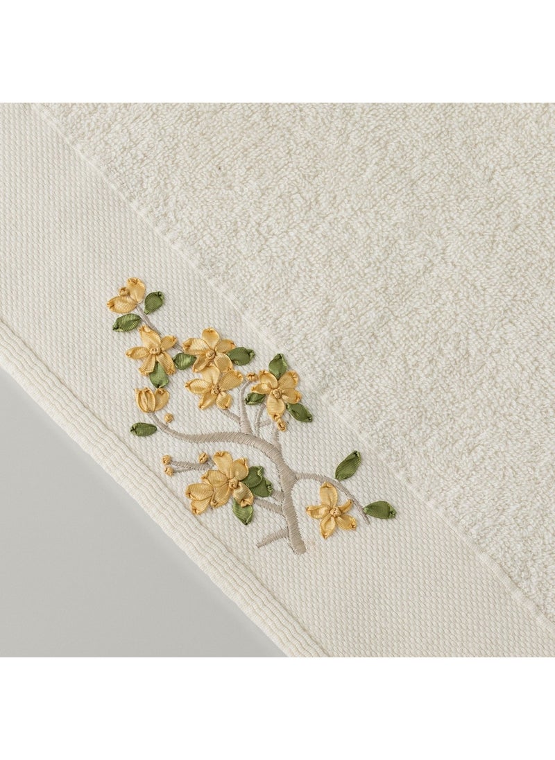 Liora Cotton Face Towel 50X85 cm Ecru