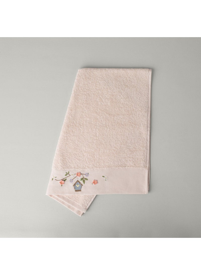 Luvena Cotton Face Towel 50X85 cm Salmon