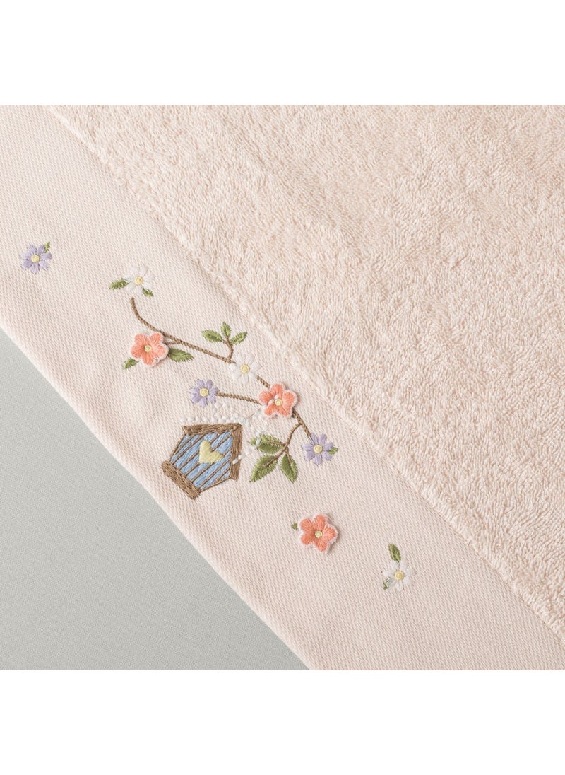 Luvena Cotton Face Towel 50X85 cm Salmon