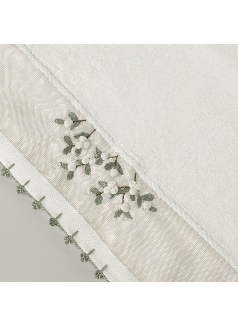 Vivia Bamboo Face Towel 50X85 cm Ecru