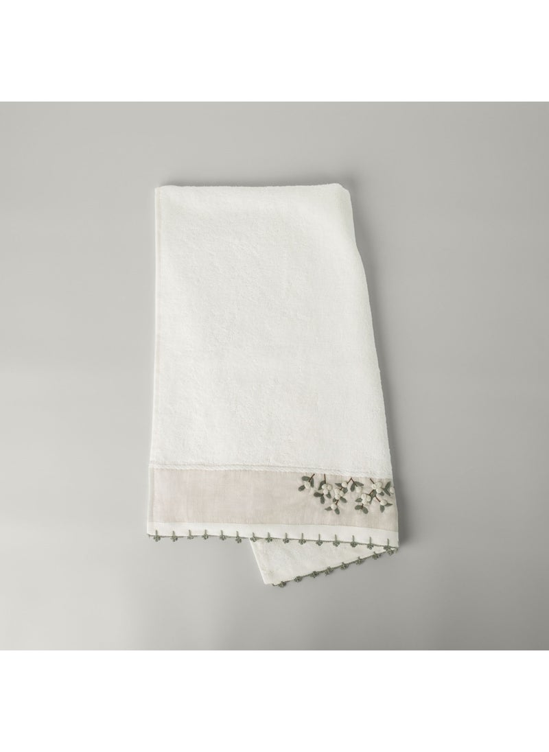 Vivia Bamboo Face Towel 50X85 cm Ecru