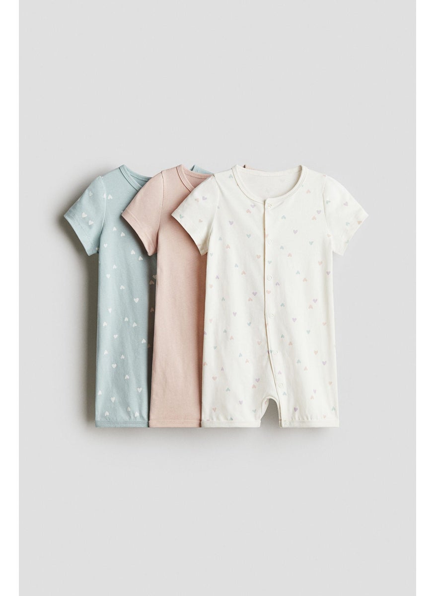 3-Pack Cotton Pyjamas