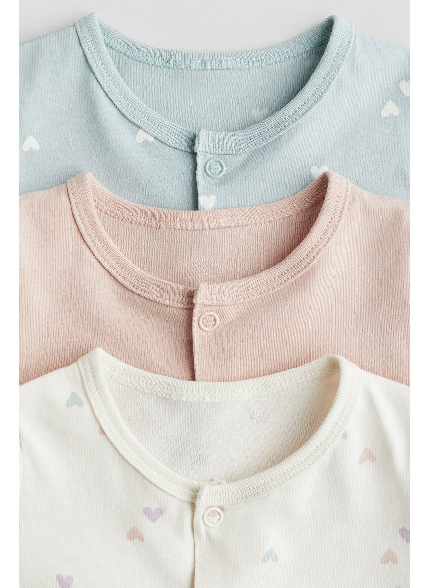 3-Pack Cotton Pyjamas