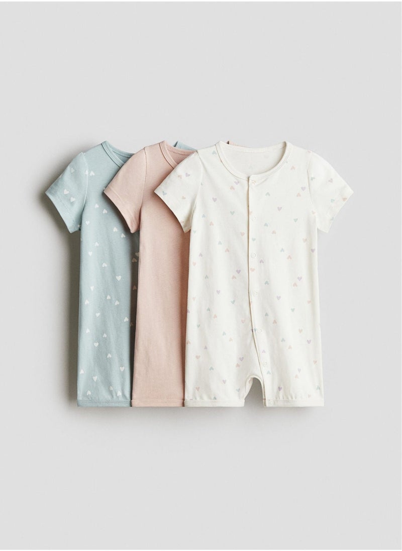 3-Pack Cotton Pyjamas