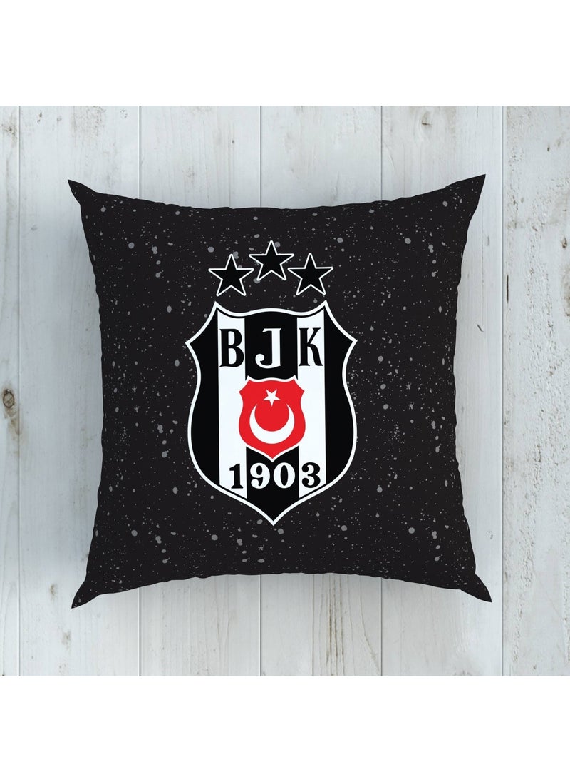 Licensed Beşiktaş Kartal Cotton Throw Pillow