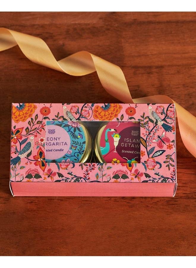 Zen Corner Gift Set, Set of 2 Tin Candles