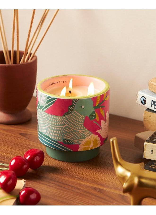 Jasmine Tea Soy Wax Candle - Small, 300gm