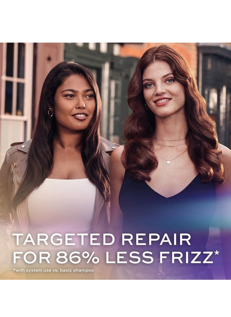 Frizz Ease Miraculous Recovery Shampoo And Conditioner Duo Pack 2 x 500ml Repairing And Smoothing Shampoo And Conditioner Bundle Dry Damaged Hair