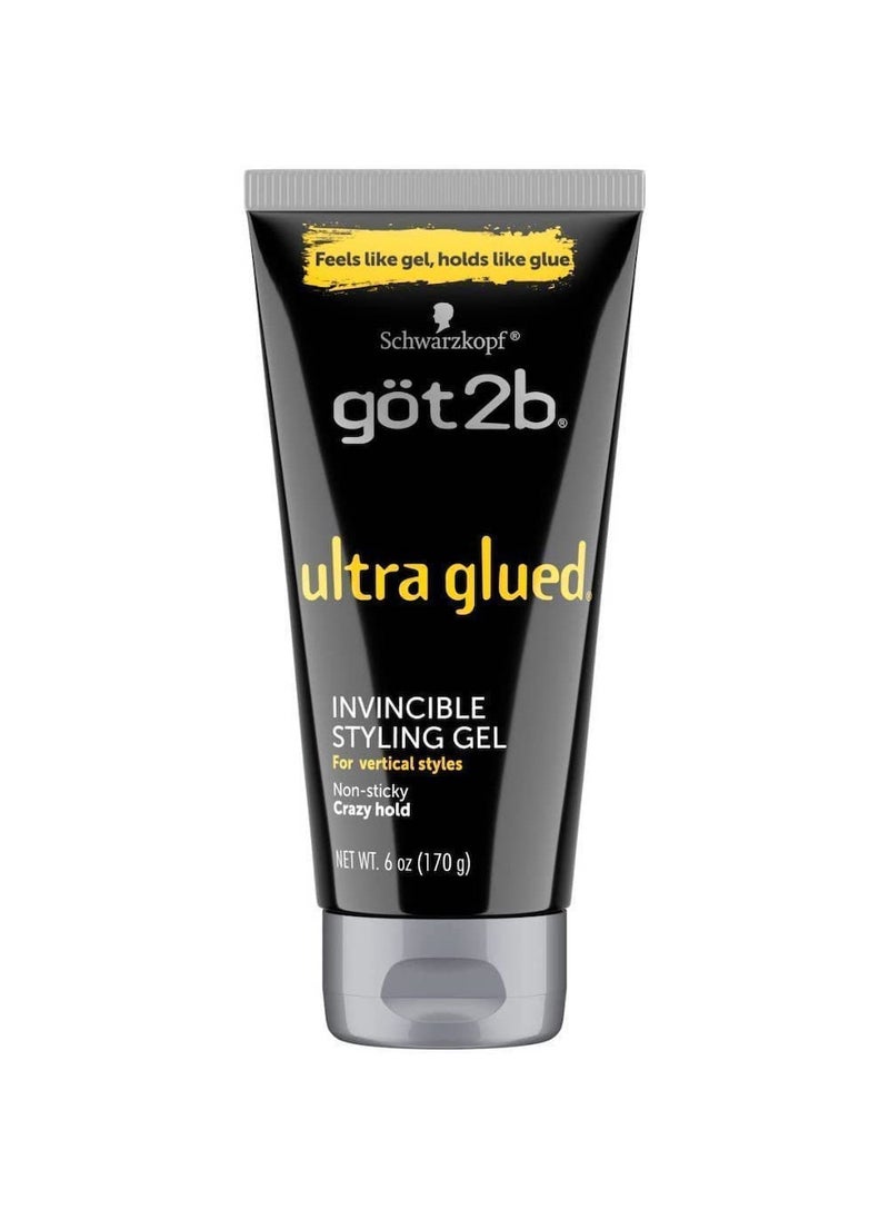 got2b Ultra Glued Invincible Styling Gel 6 oz