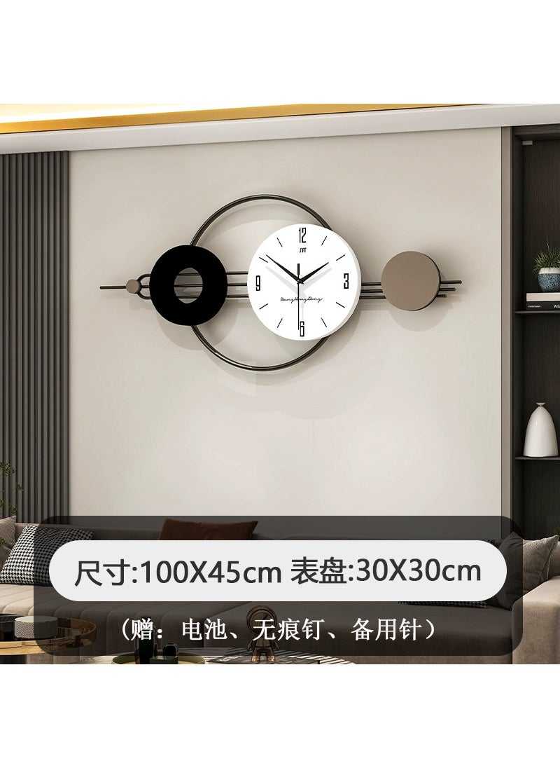 Creative Living Room Wall Clock Decor Jt23198 [100x45cm] large size