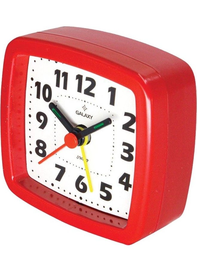 Premium Series MS100 Desktop Alarm Clock Red
