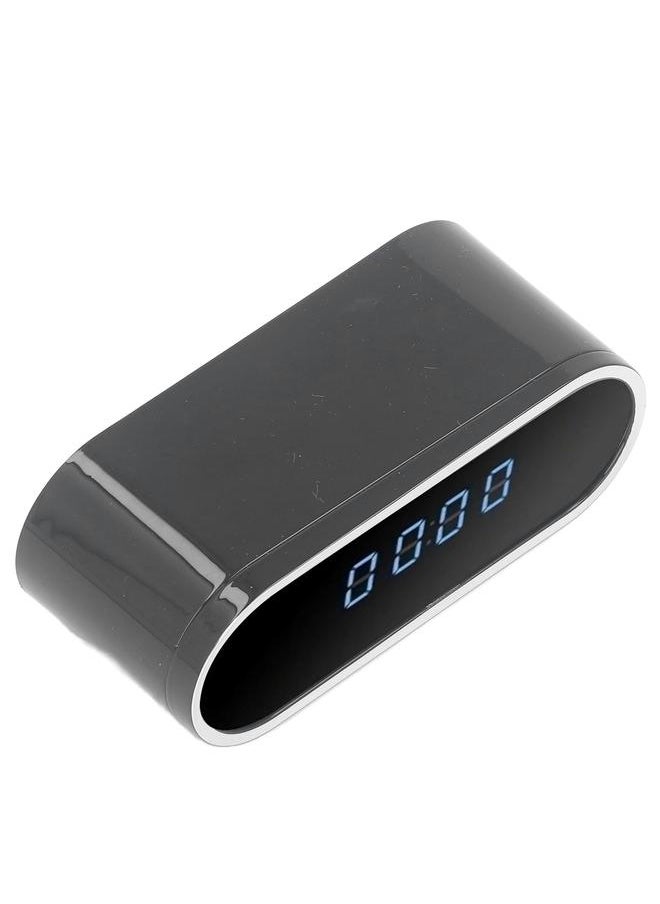 Wireless Camera Clock HD 1080P WiFi Alarm Clock Motion Detection Security Monitor with Sound Recording