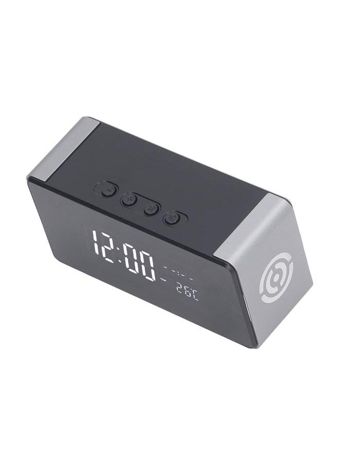 WiFi Camera Clock 150 Degrees Angle Night View 2 Way Talking Small Desk Alarm Clock Monitor