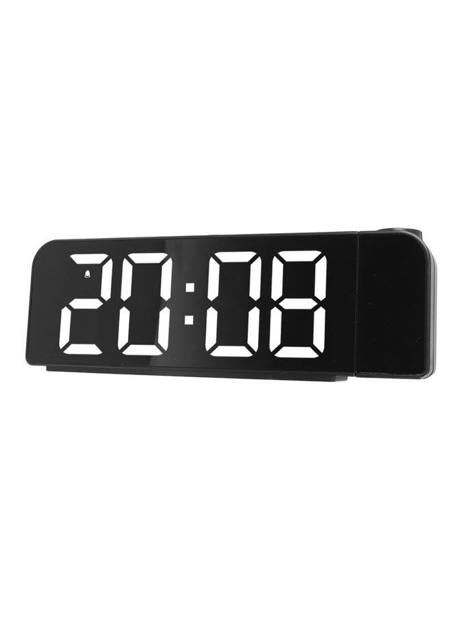 Projection Alarm Clock Big Font Timer Temperature Easy Operation Minimalist Time Date LED Projection Clock