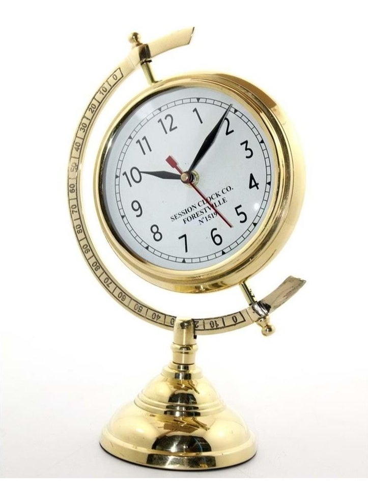 Brass Table Top Clock