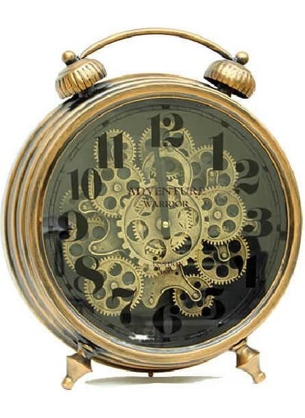 Clock Wheel Table Clock Decorative Home Office Gift