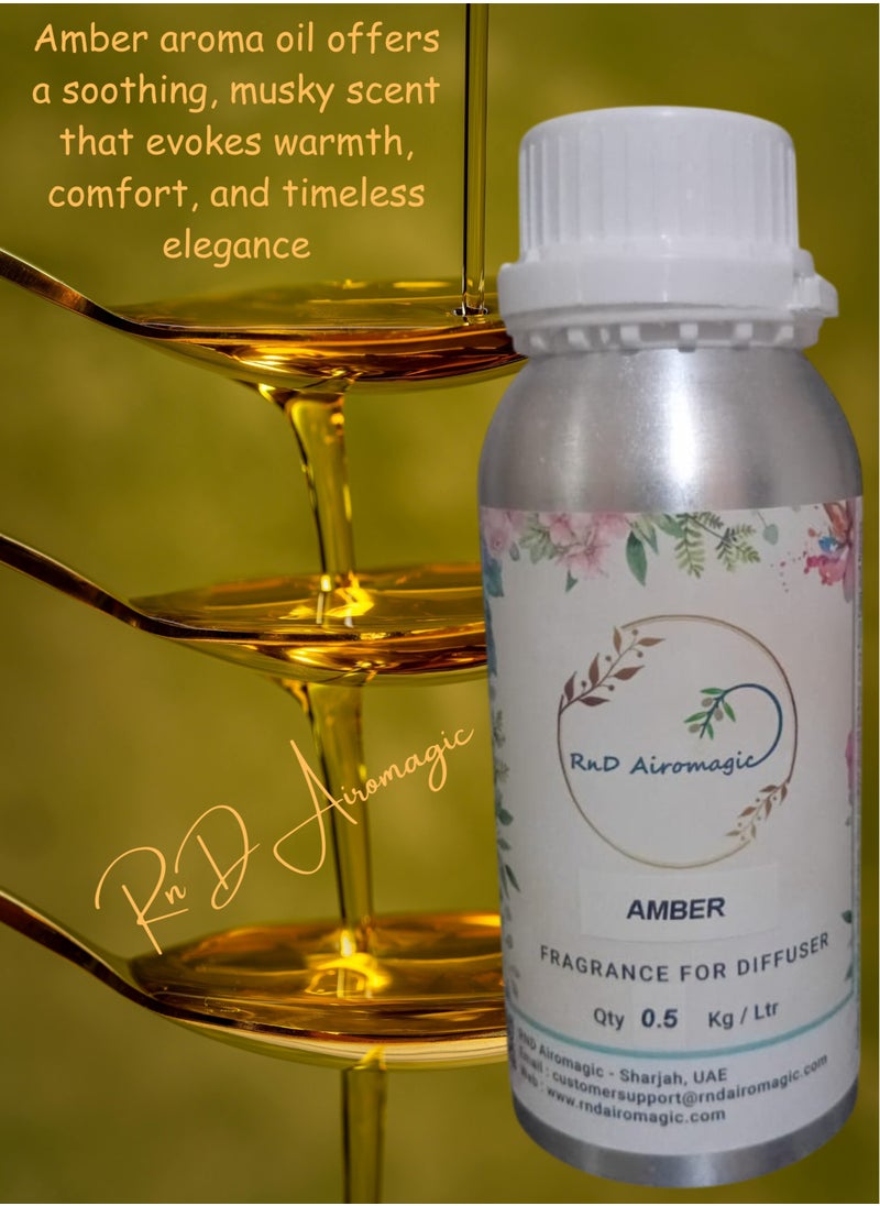 Airomagic Amber Aroma Oil for Diffuser 500ml