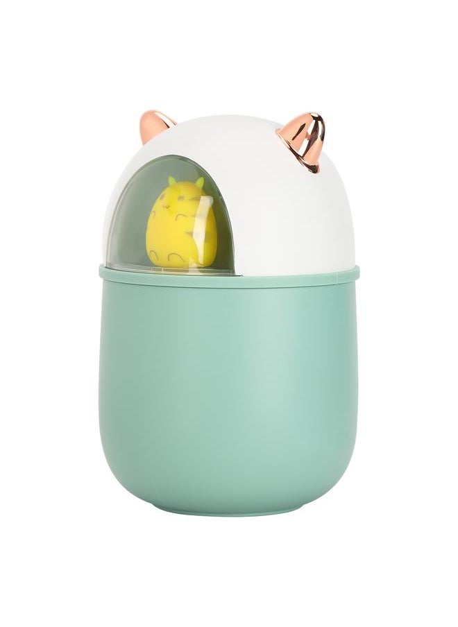 USB Home Humidifier Portable Cute Cartoon Moisturizing Mist Humidifier (Green)