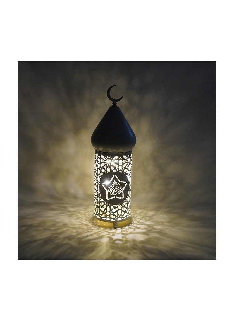 New Moon Lantern EID Festival wrought iron lamp decorative crafts decorative ornaments/trumpet