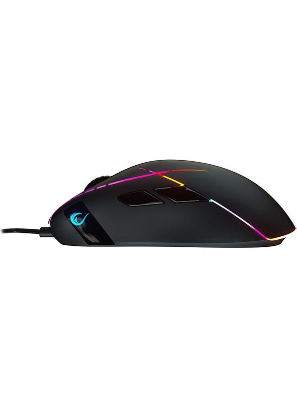 SMX-R115 GEAR-X 6400dpi RGB 9-Button Macro Gaming Mouse