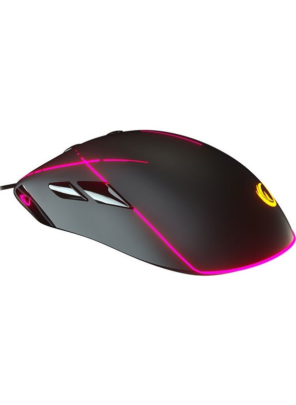 SMX-R115 GEAR-X 6400dpi RGB 9-Button Macro Gaming Mouse