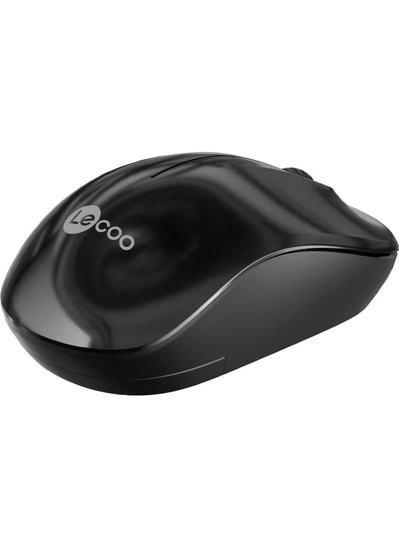 WS206 Wireless 1200DPI 3-Button Optical Mouse Black