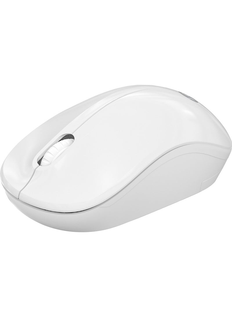 WS206 Wireless 1200DPI 3-Button Optical Mouse White