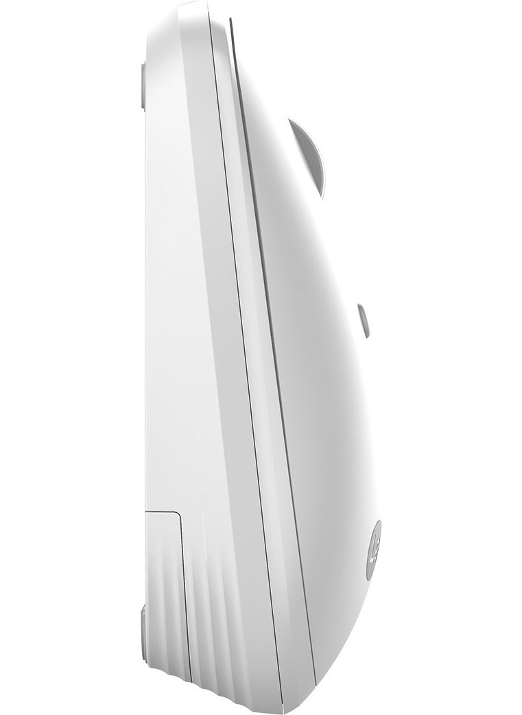 Lenovo WS209 Dual Mode 2.4GHz WiFi + Bluetooth 6-Button 1600DPI Rechargeable Silent Compact Wireless Optical Mouse White