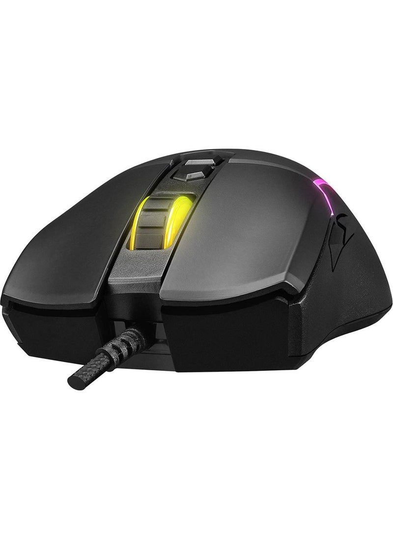 SMX-R28 Cool RGB Light + Macro 7200DPI / 1000hz Gaming Mouse Professional Mouse