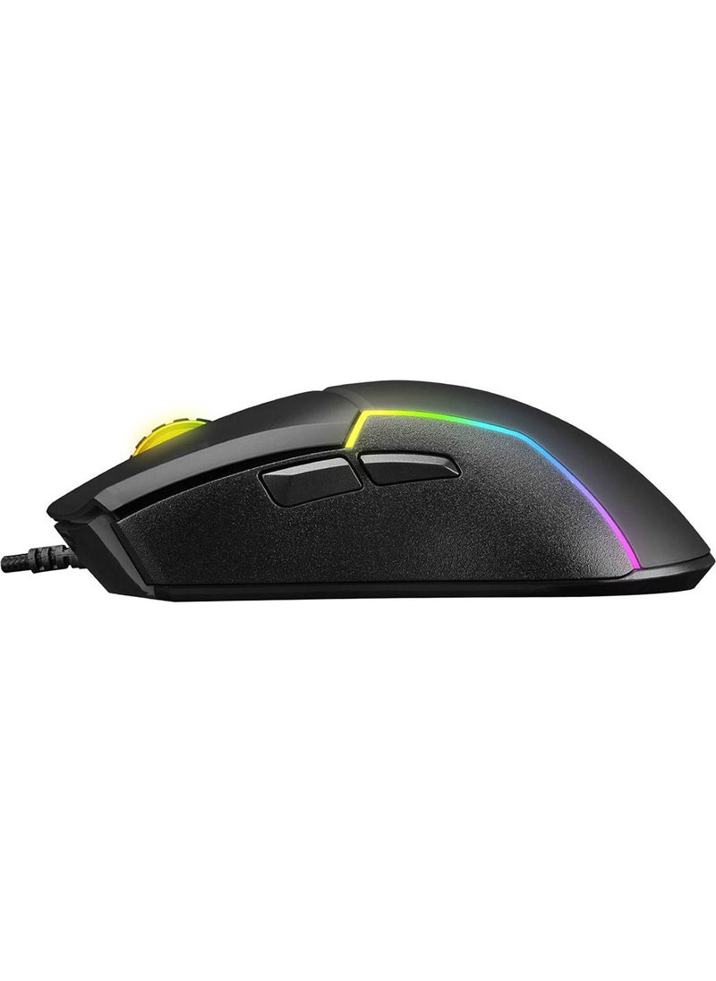 SMX-R28 Cool RGB Light + Macro 7200DPI / 1000hz Gaming Mouse Professional Mouse