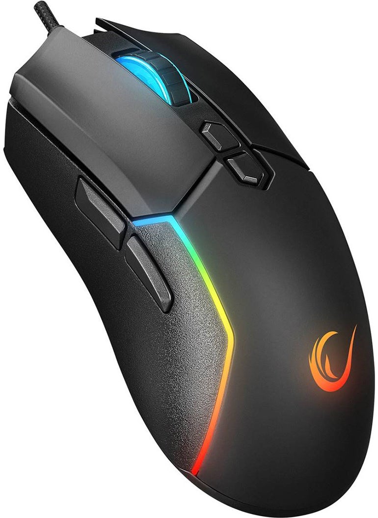 SMX-R28 Cool RGB Light + Macro 7200DPI / 1000hz Gaming Mouse Professional Mouse