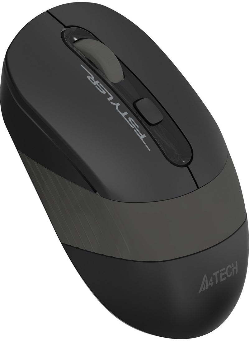 FG10 Nano Receiver Wireless Optical 2000DPI Energy Saving Mouse – Black